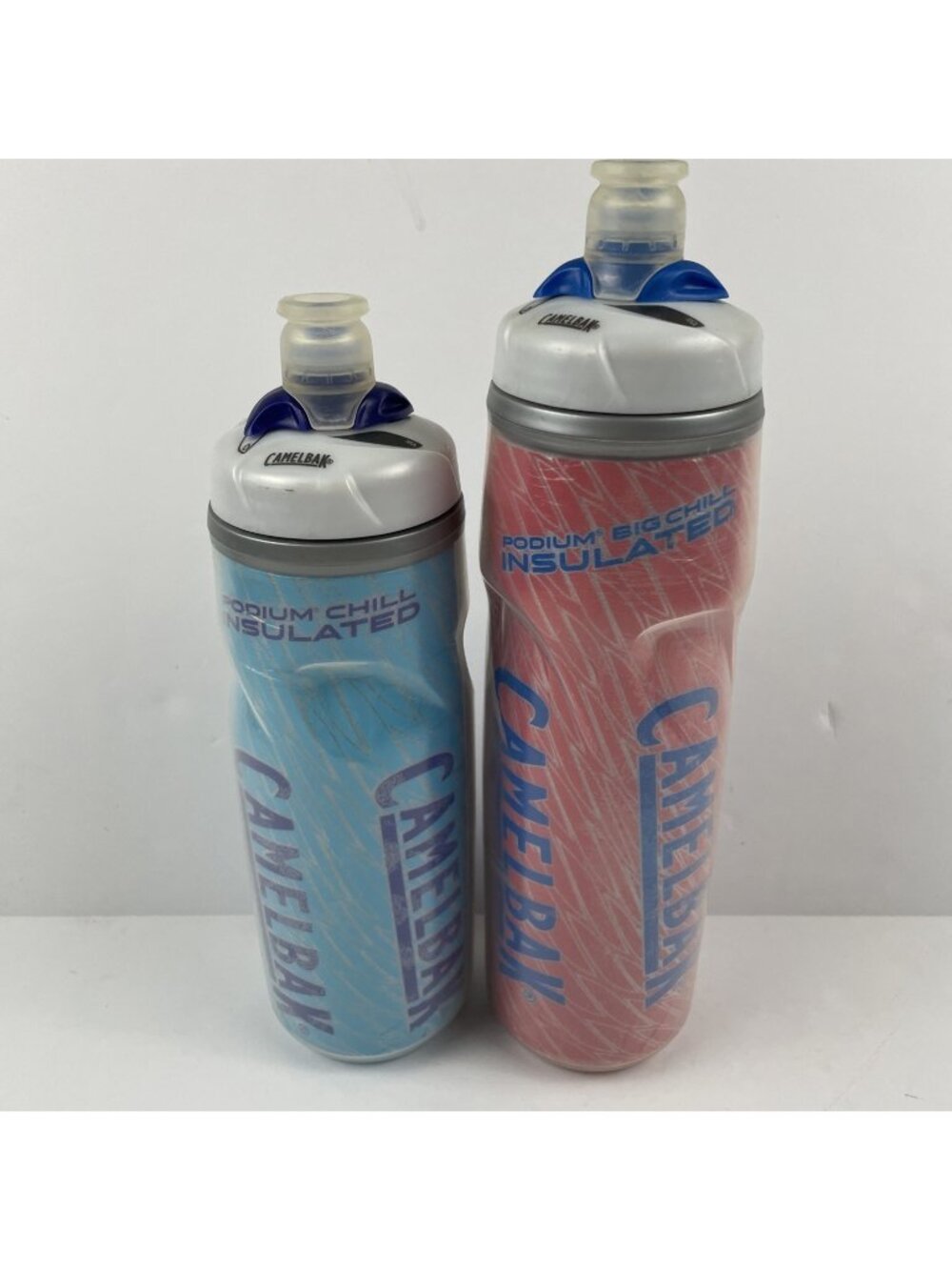 CAMELBAK Podium Chill Insulated Water Bottles 21oz/25oz Hiking Cycling Lot Of 2